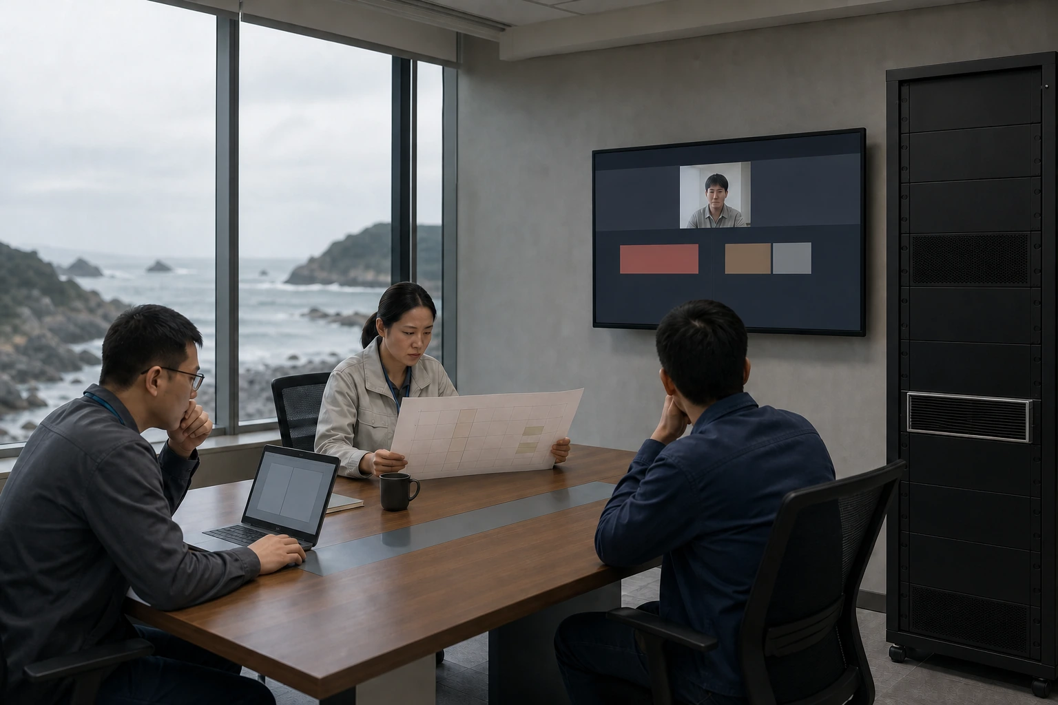 企业文件协作与访问流程梳理,群晖 RS4826xs+ 企业机架式存储 应用场景