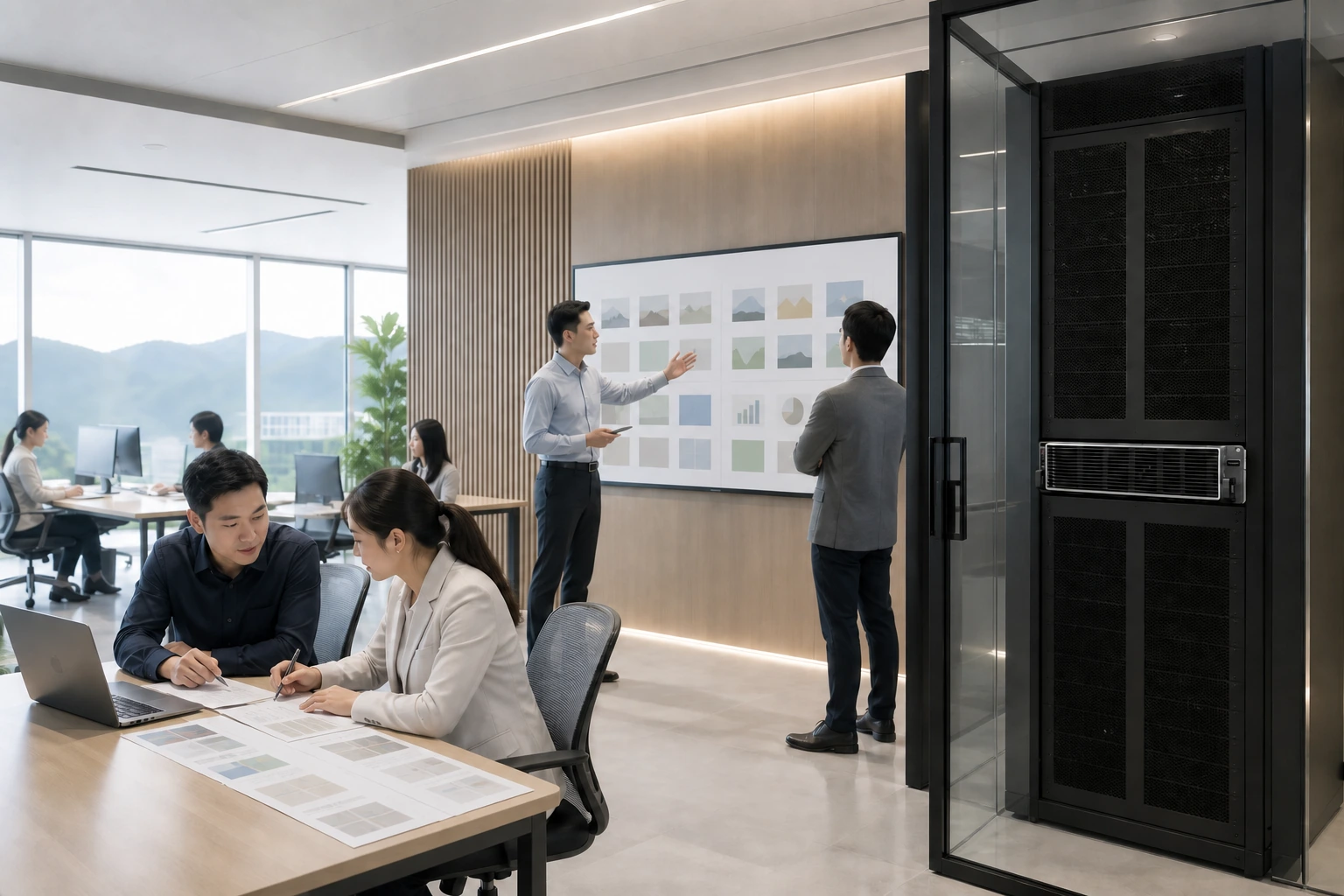 企业存储运行检查与维护协同,群晖 RS4826xs+ 企业机架式存储 应用场景
