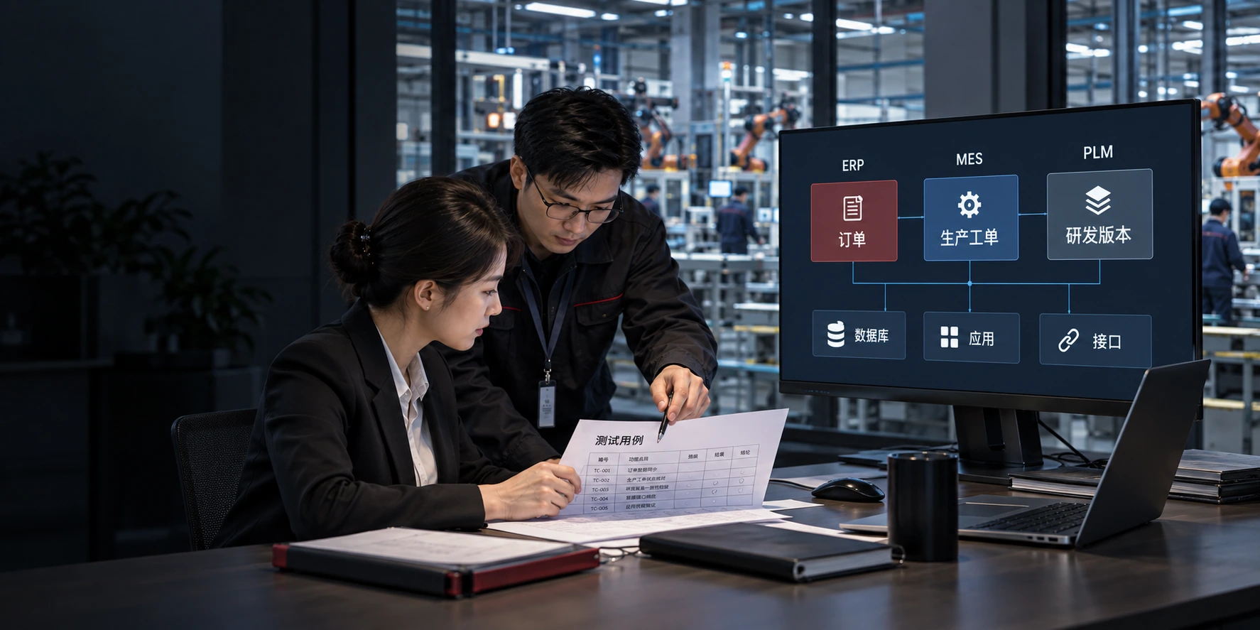 以 ERP 订单、MES 工单和 PLM 研发版本核对数据库、应用与接口恢复
